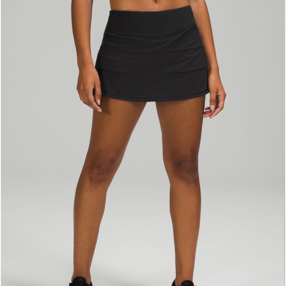 Lululemon Pace Rival Black Skirt Size 6